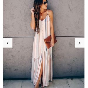Gorgeous Vici Tie Back Maxi